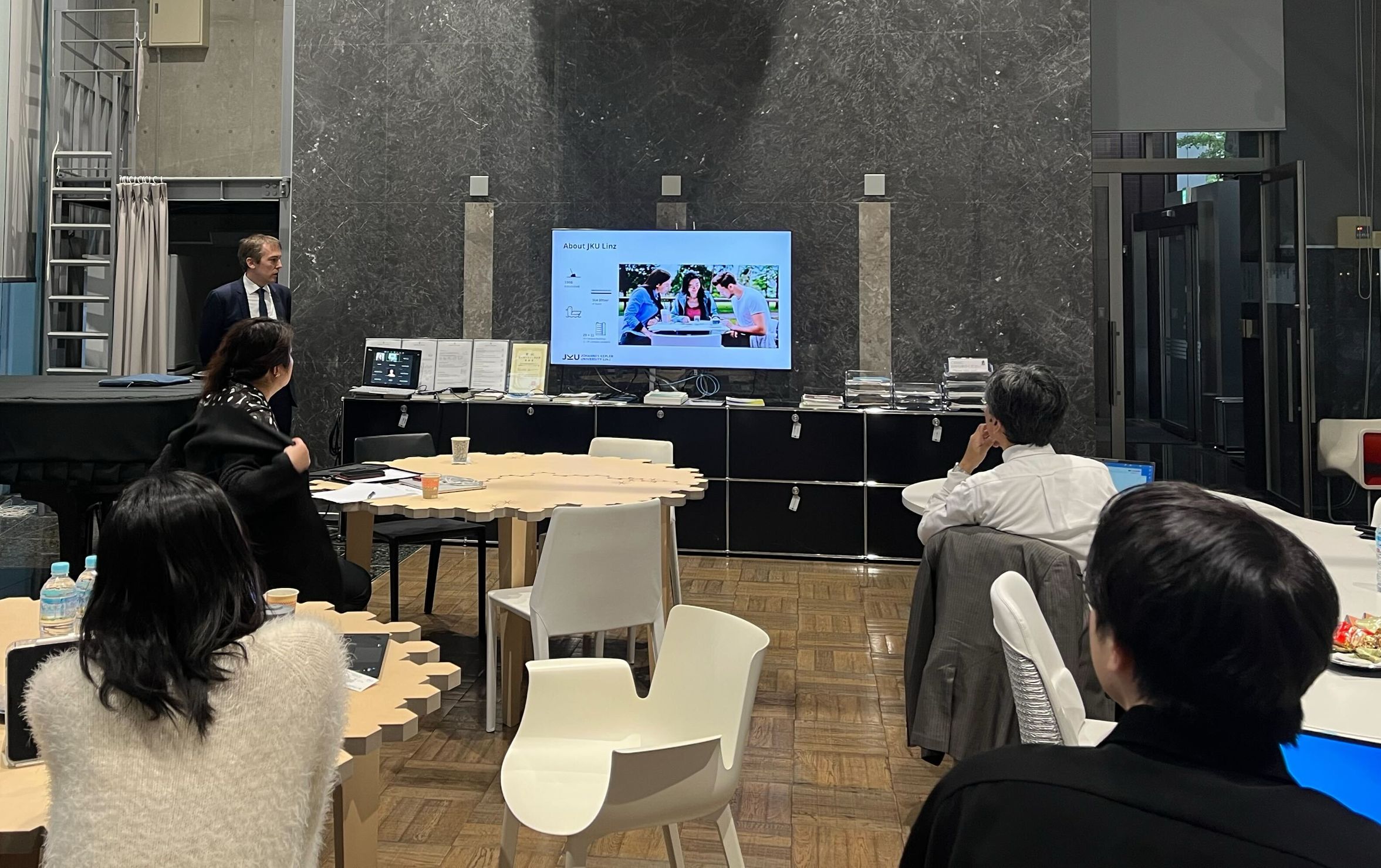 Presenting JKU's Air Traffic Management Research at the University of Tokyo